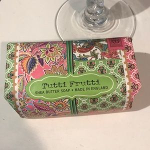 Michael Design Works Tutti Frutti Shea Butter Soap. NWOT